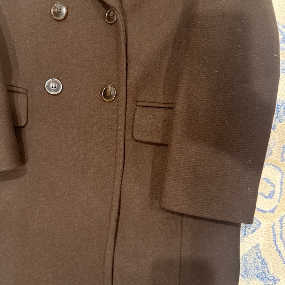 Madewell Brown Wool Coat - Picture 6 of 7